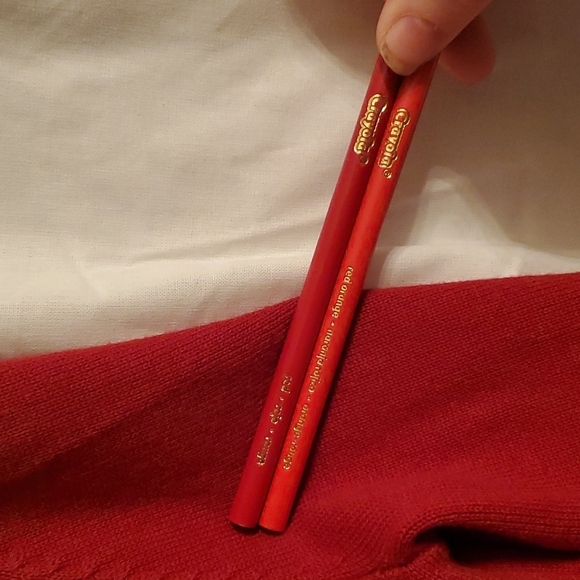 Witchery Man Sweater Size L  Wool Cotton Blend Red - Picture 8 of 8